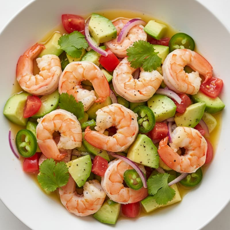 Citrus Shrimp and Avocado Ceviche