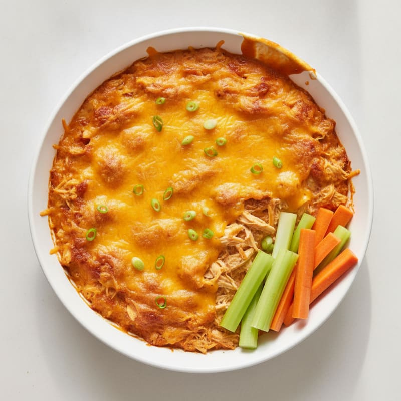 Buffalo Chicken Baked Dip