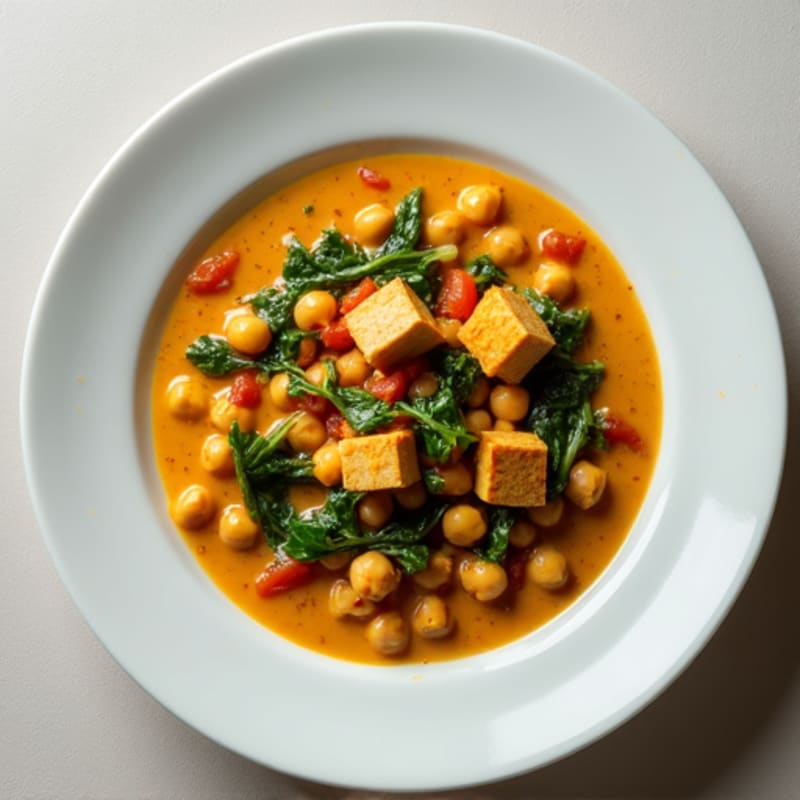 Creamy Coconut Chickpea Curry Stew