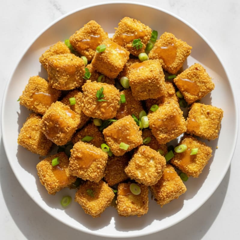 Nutty Crunchy Tofu Protein Bites