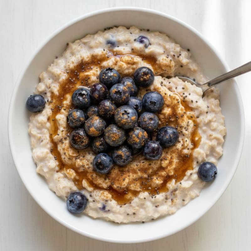 Blueberry Maple Overnight Oats