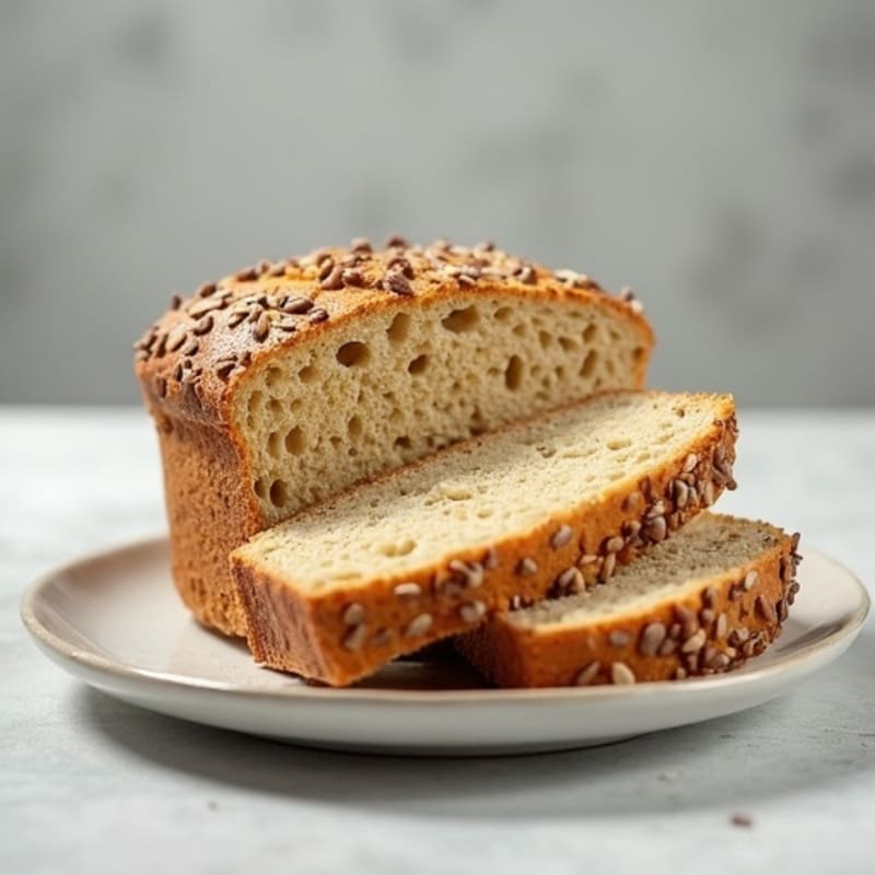 High-Protein Seeded Almond Flour Bread