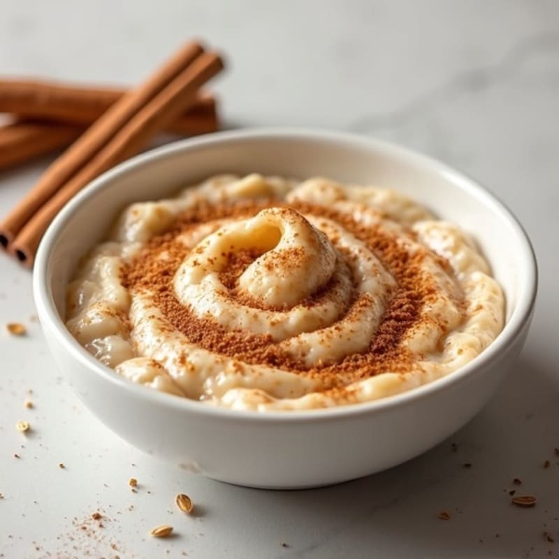 Creamy High-Protein Cinnamon Swirl Oats