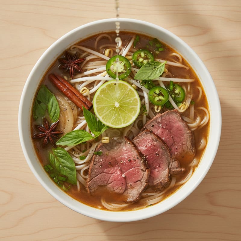 Beef Pho Noodle Soup