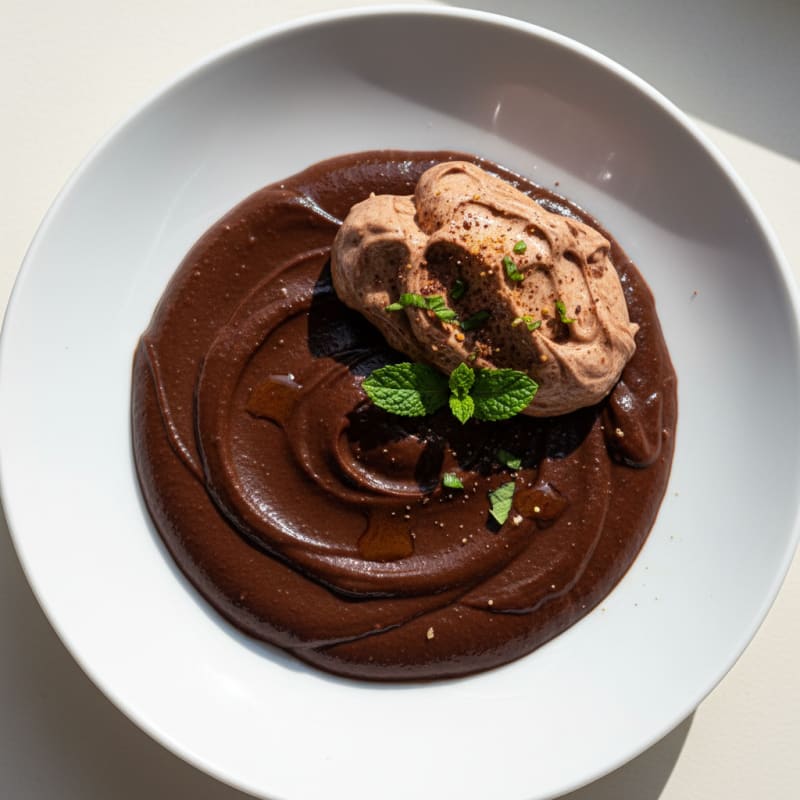 Silky Chocolate Protein Pudding