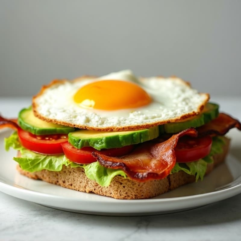 Fresh Avocado BLT Sandwich