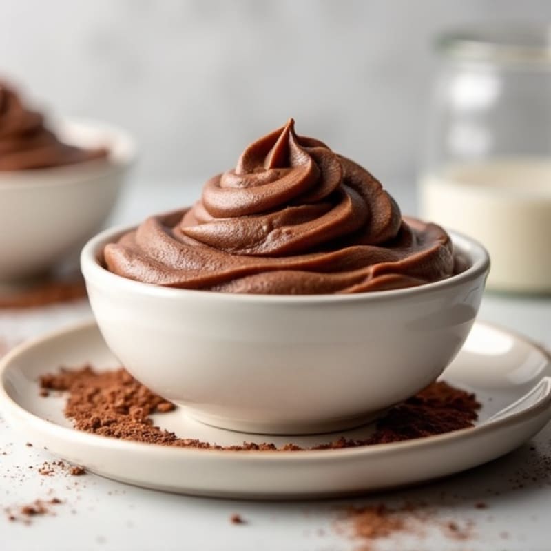 Creamy Greek Yogurt Chocolate Protein Pudding