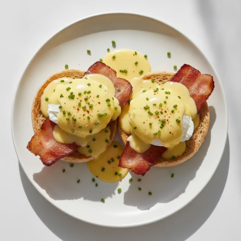 Classic Eggs Benedict with Hollandaise