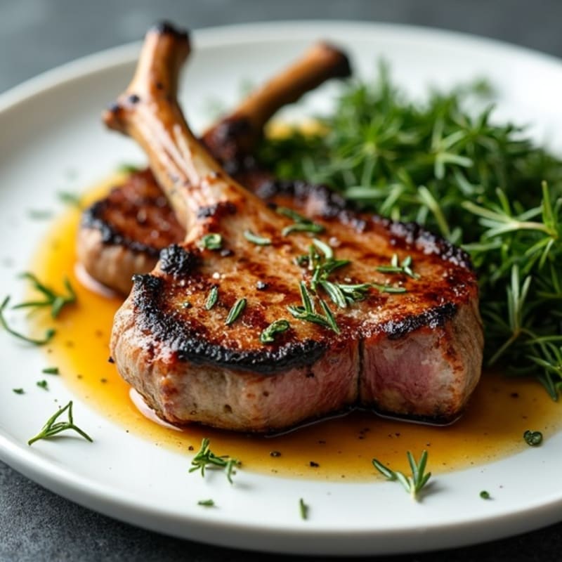 Grilled Herb Lamb Chops