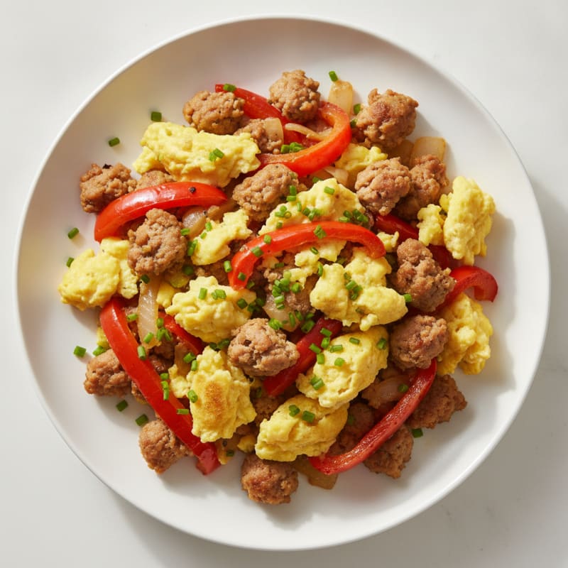 Sausage and Egg Power Skillet