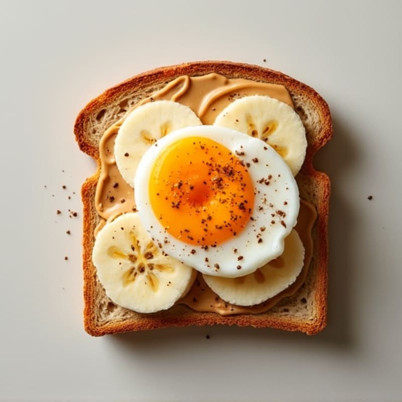 Energizing Banana Almond Butter Toast