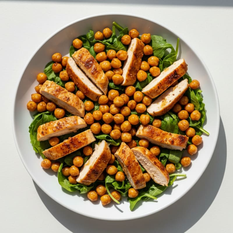 Crunchy Honey-Roasted Chickpea Bites