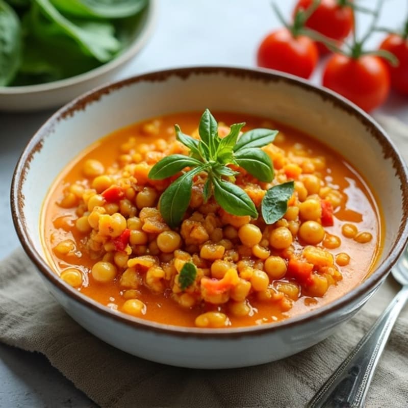 Creamy Coconut Red Lentil Curry