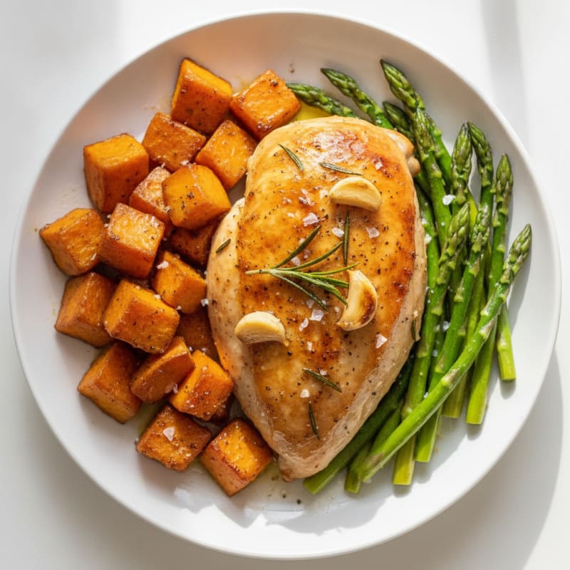 Garlic Herb Roasted Chicken