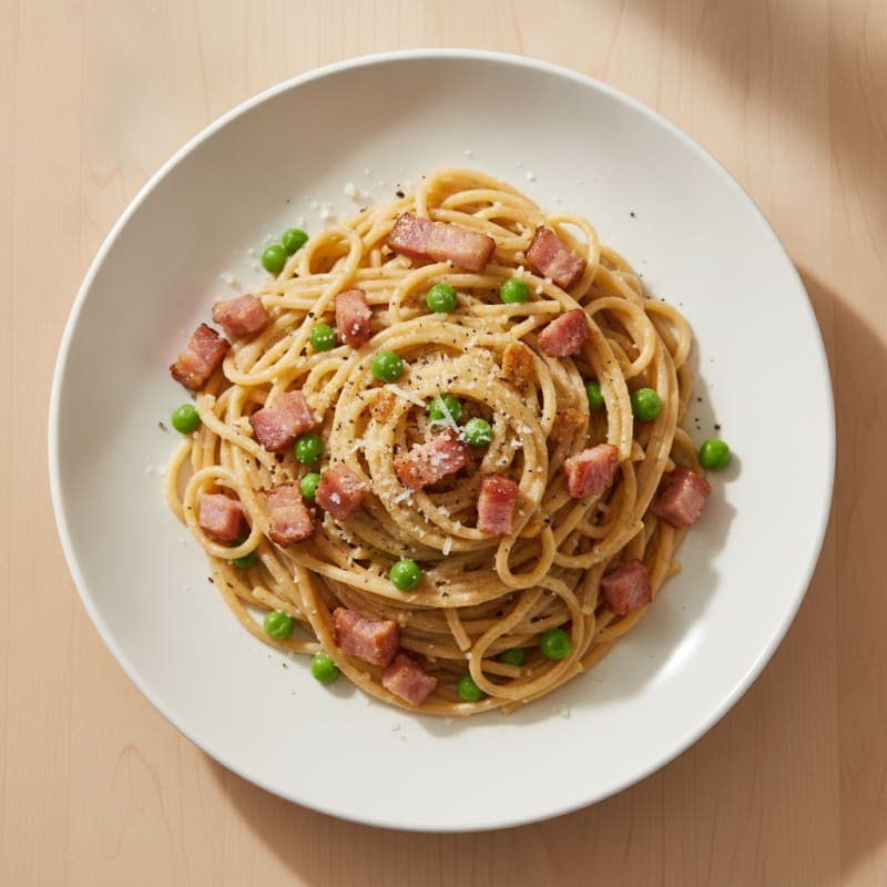 Classic Carbonara with Pancetta and Egg