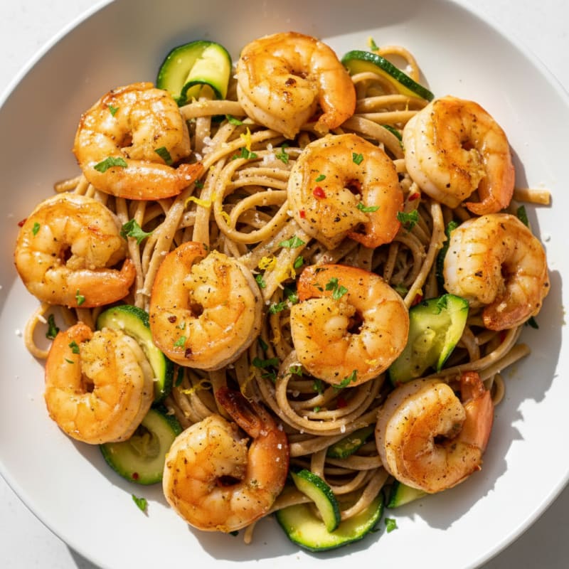 Zesty Garlic Butter Shrimp Scampi