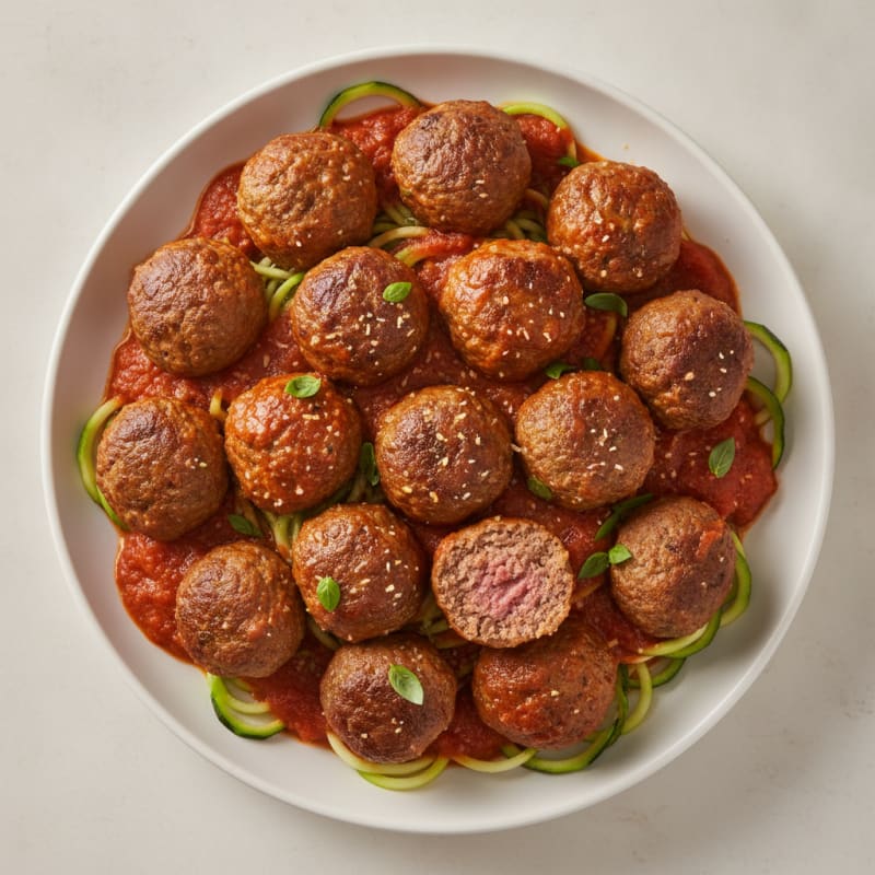 Wagyu Meatballs with Marinara Sauce