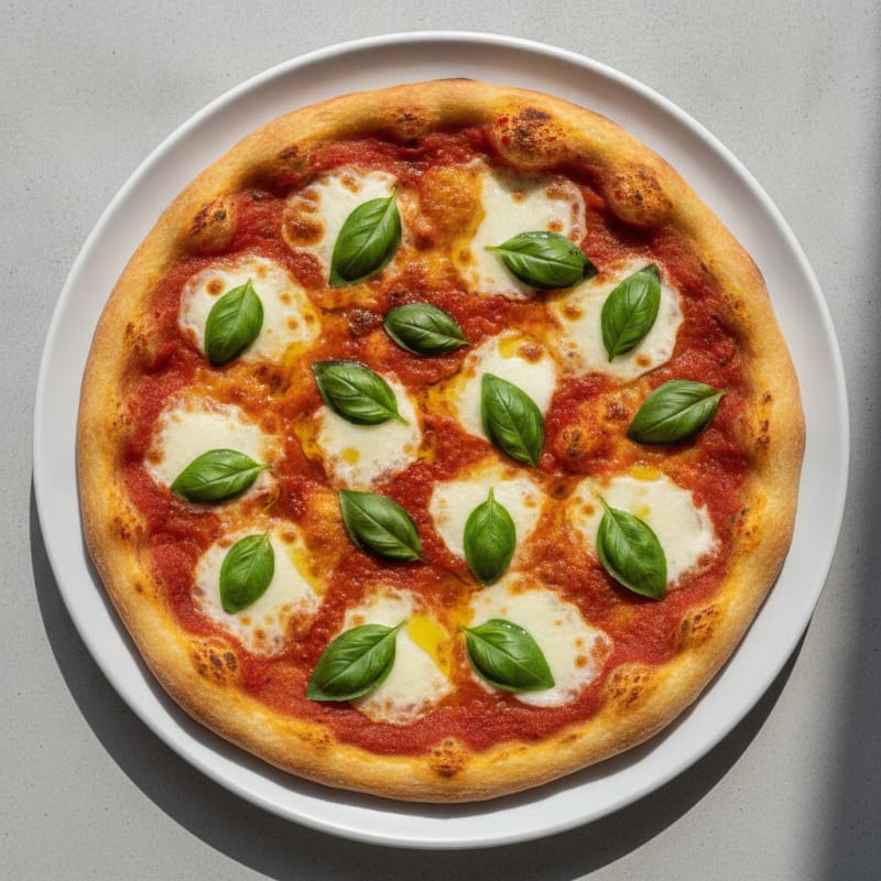 Classic Margherita Pizza with Fresh Basil