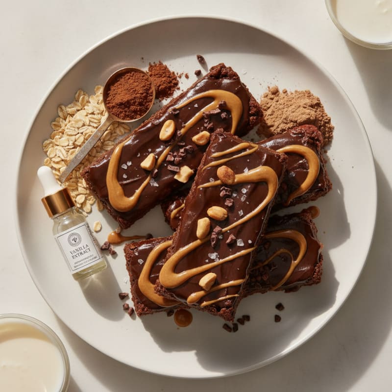 Chocolate Peanut Butter Protein Bars