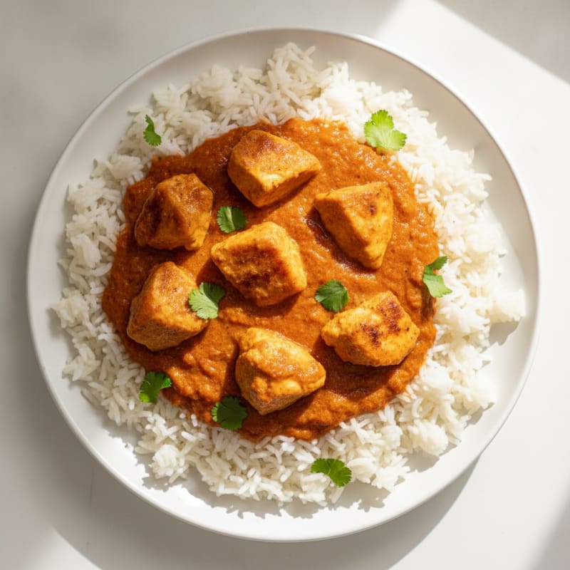 Chicken Tikka Masala with Basmati Rice