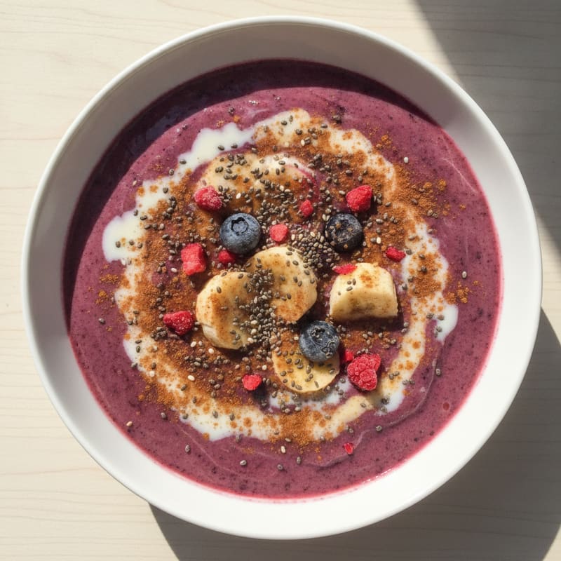 Berry Banana Protein Smoothie
