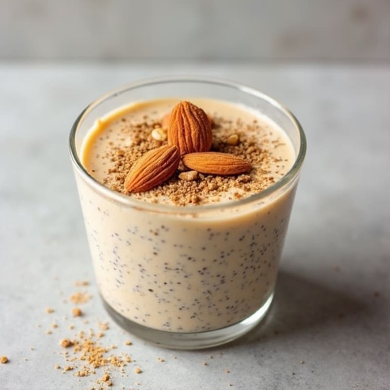 Vanilla-Almond Creamy Chia Seed Pudding