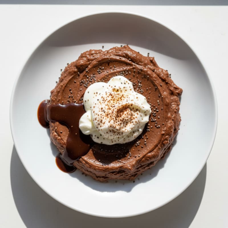 Silky Chocolate Protein Pudding
