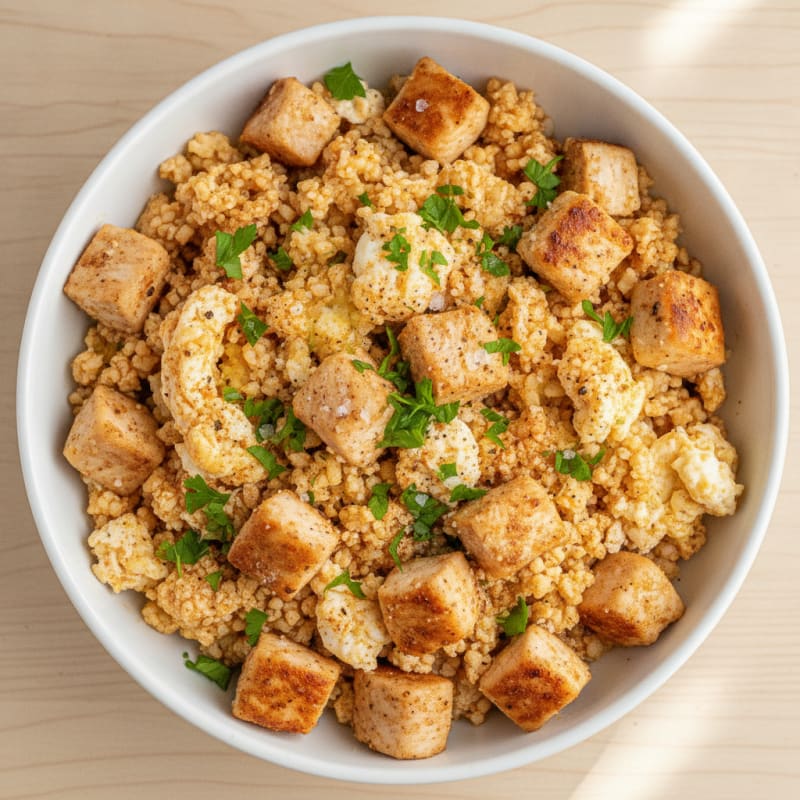 Chicken and Rice Protein Power Bowl