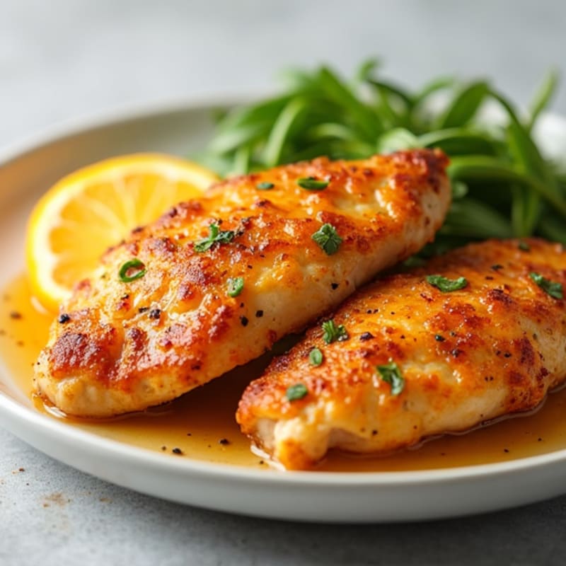 Crispy Citrus-Glazed Chicken
