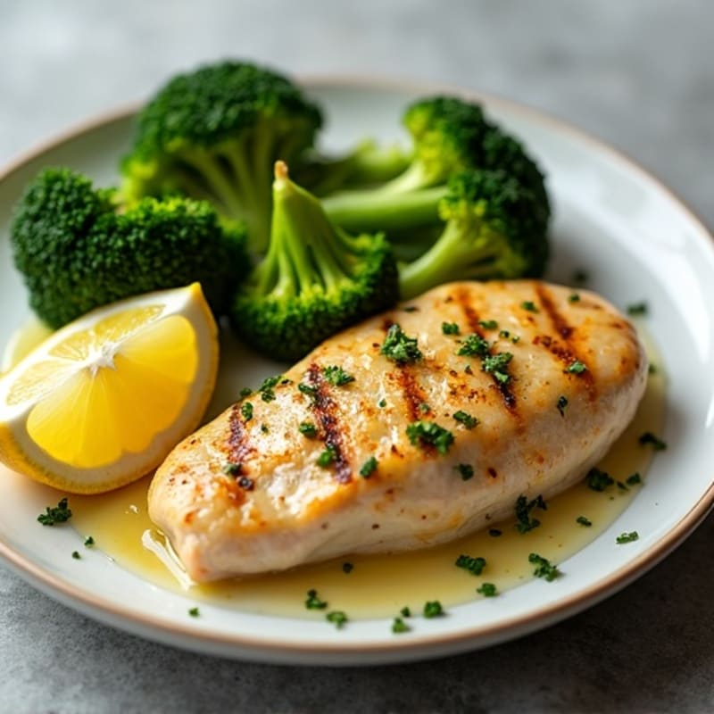 Sheet Pan Lemon Herb Chicken and Broccoli