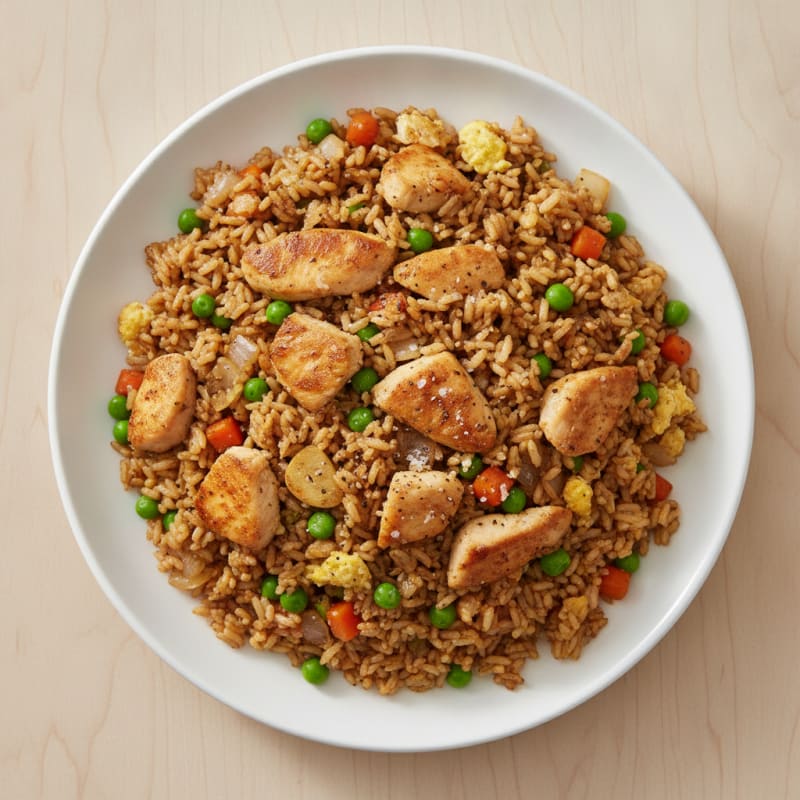 Chicken and Vegetable Fried Rice