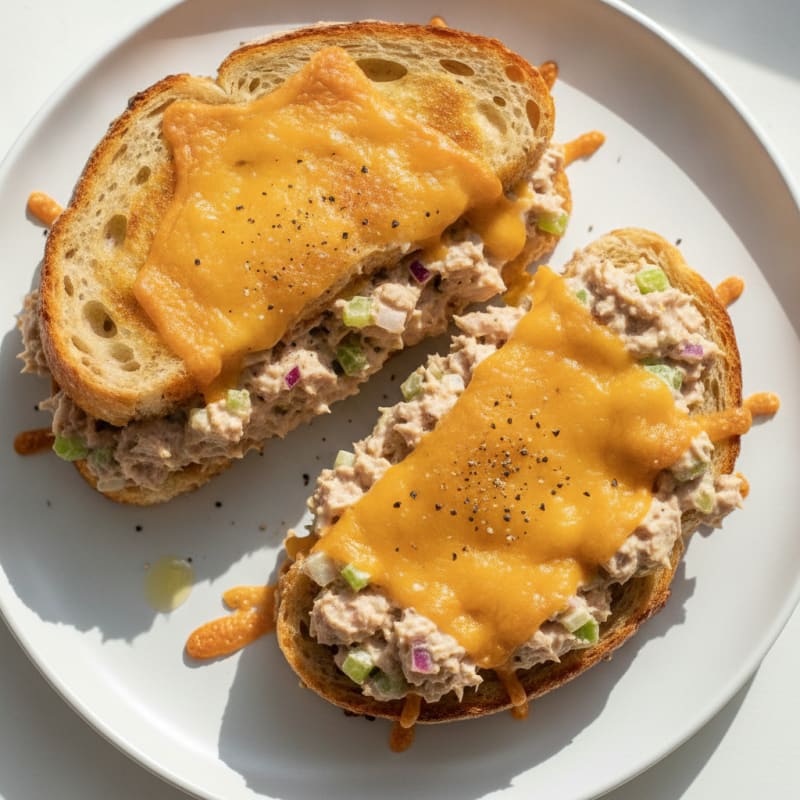 Classic Tuna Melt Sandwich