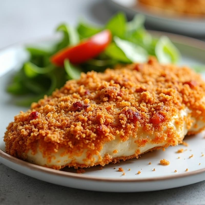 Crispy Oven-Baked Almond-Crusted Chicken