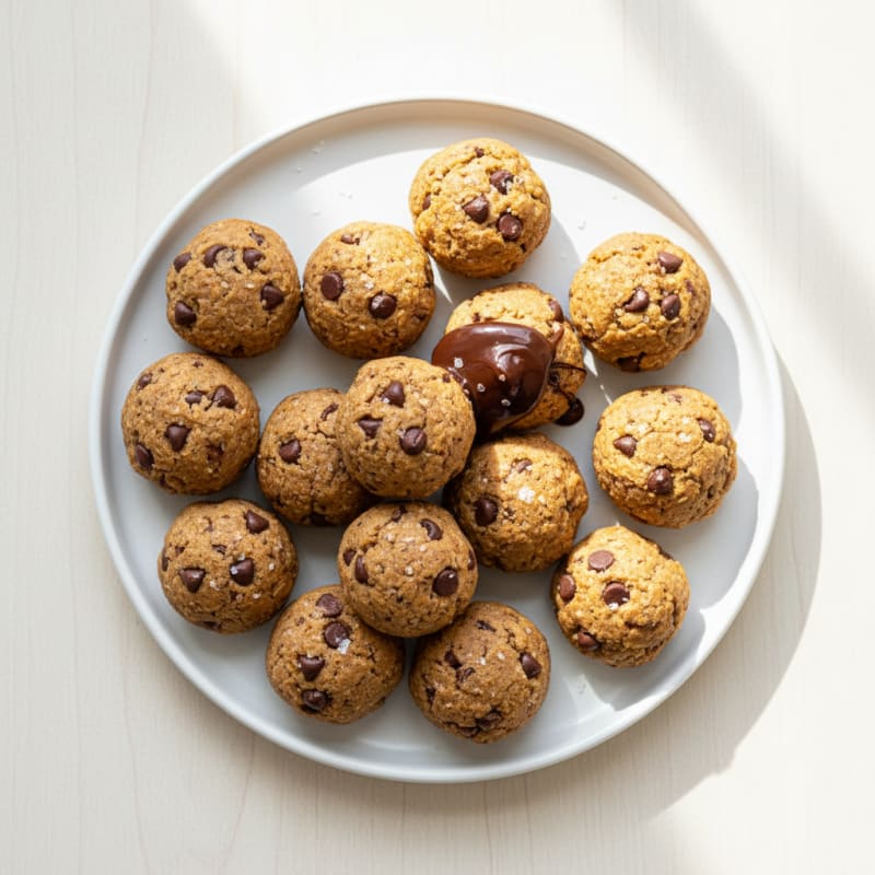 No-Bake Chocolate Chip Protein Bites