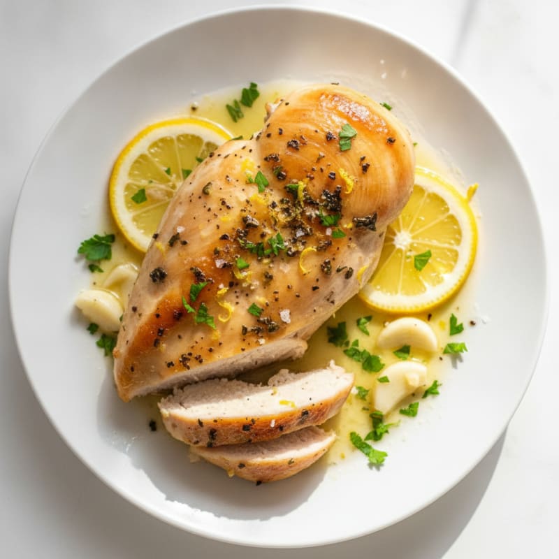 Lemon Herb Baked Chicken Breast