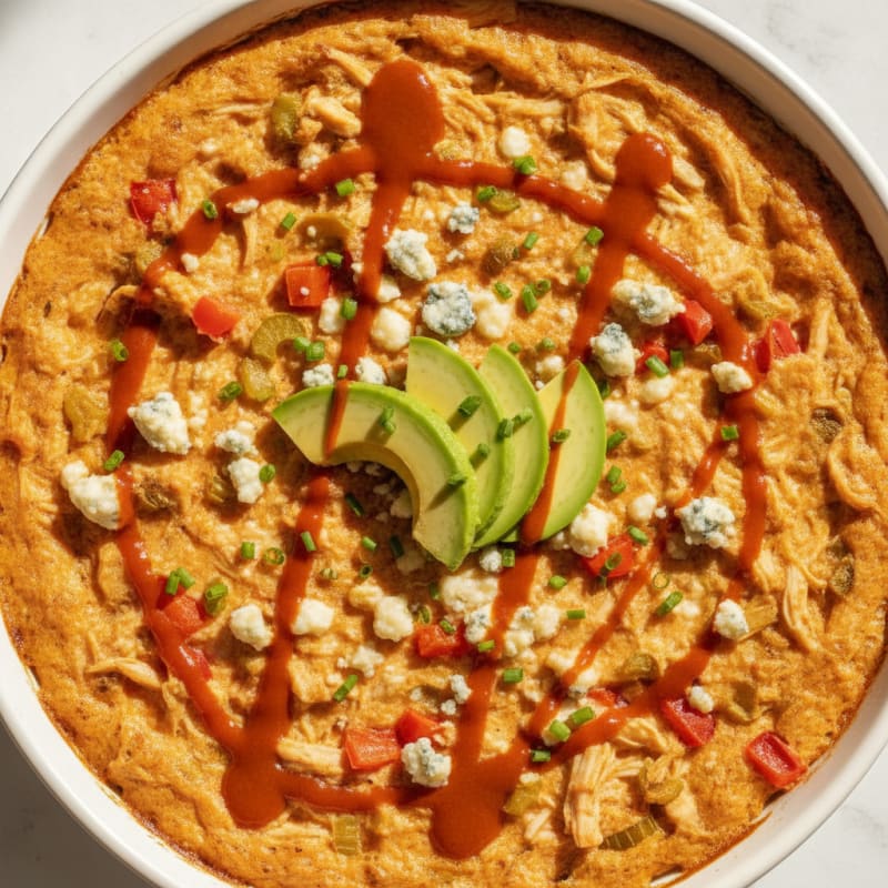 Buffalo Chicken & Blue Cheese Dip