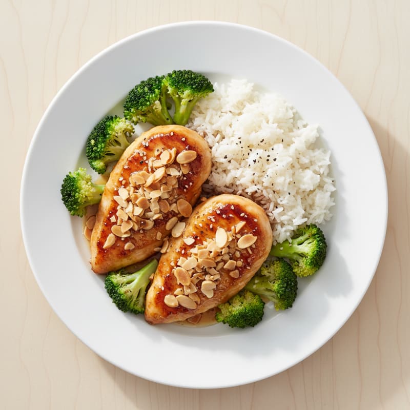 Honey-Glazed Crunchy Chicken Dinner