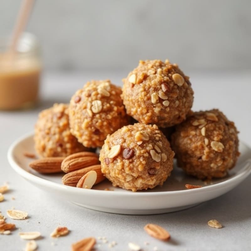 No-Bake Almond Butter Protein Bites
