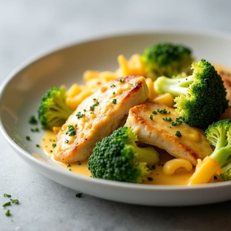 Creamy Cheesy Chicken and Broccoli Bake