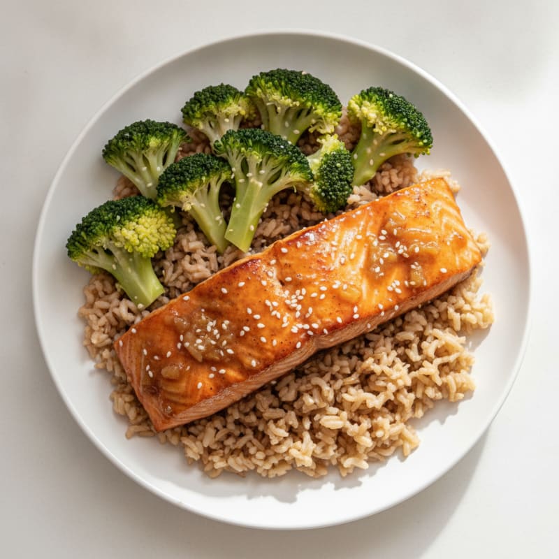 Teriyaki Glazed Salmon