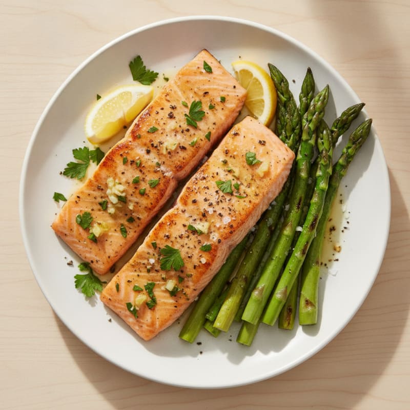 Lemon Herb Grilled Salmon