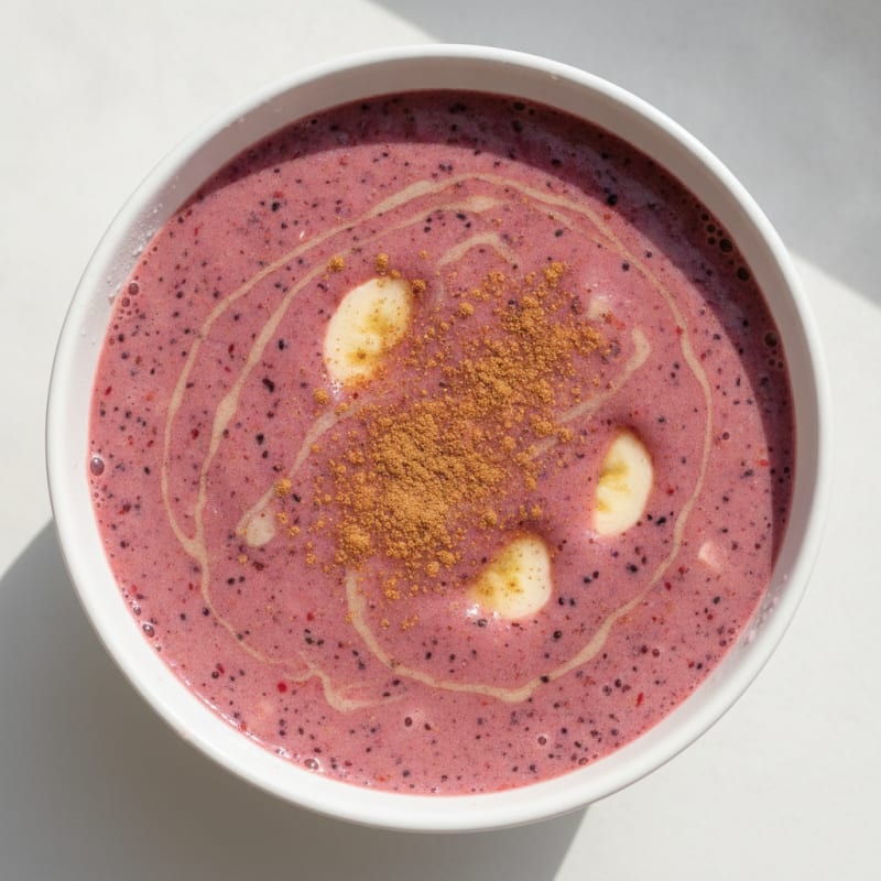 Berry Banana Post-Workout Smoothie