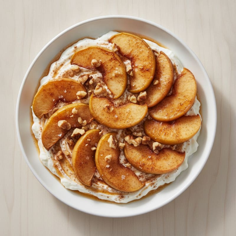 Protein-Packed Baked Cinnamon Apple Slices