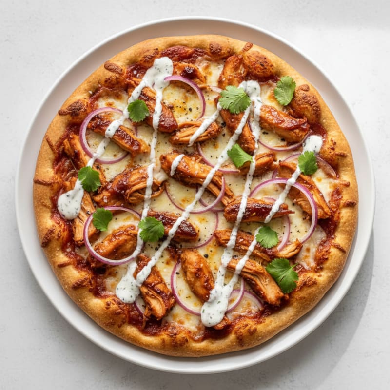 BBQ Ranch Chicken Pizza
