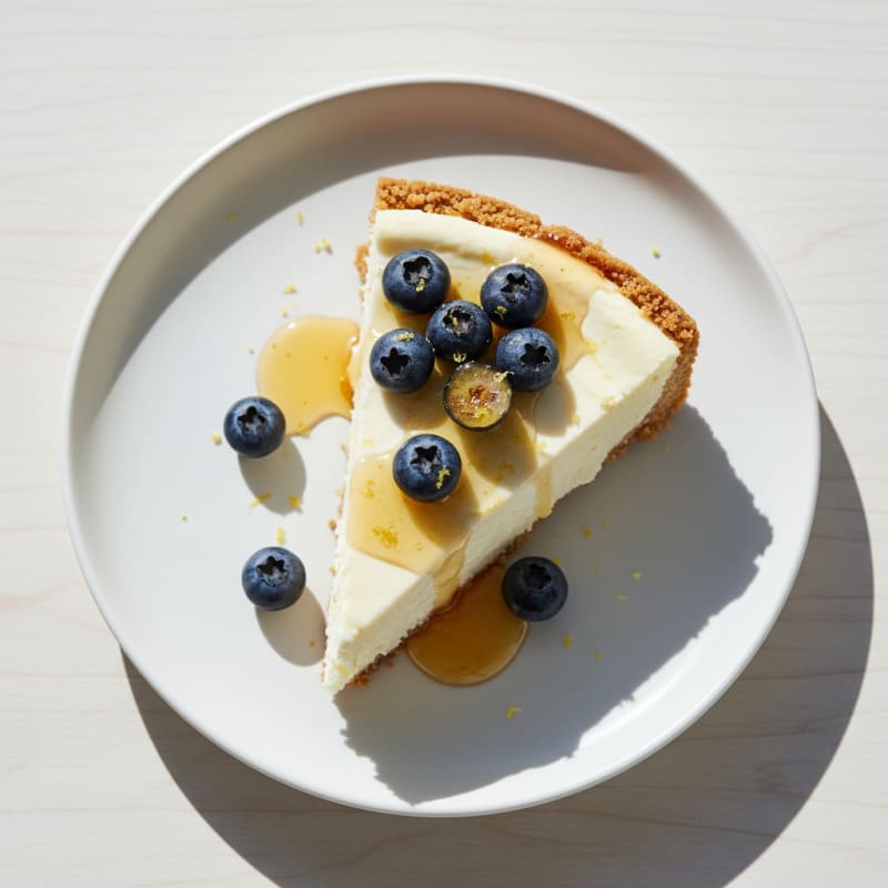 Creamy Greek Yogurt Protein Cheesecake