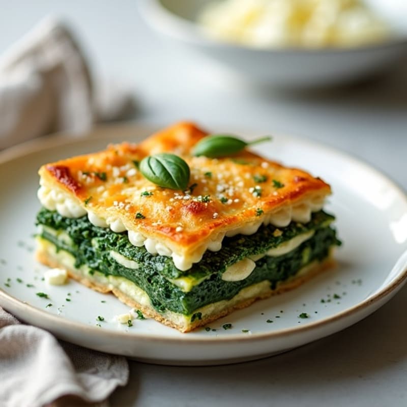 Crispy Spinach and Feta Phyllo Bake