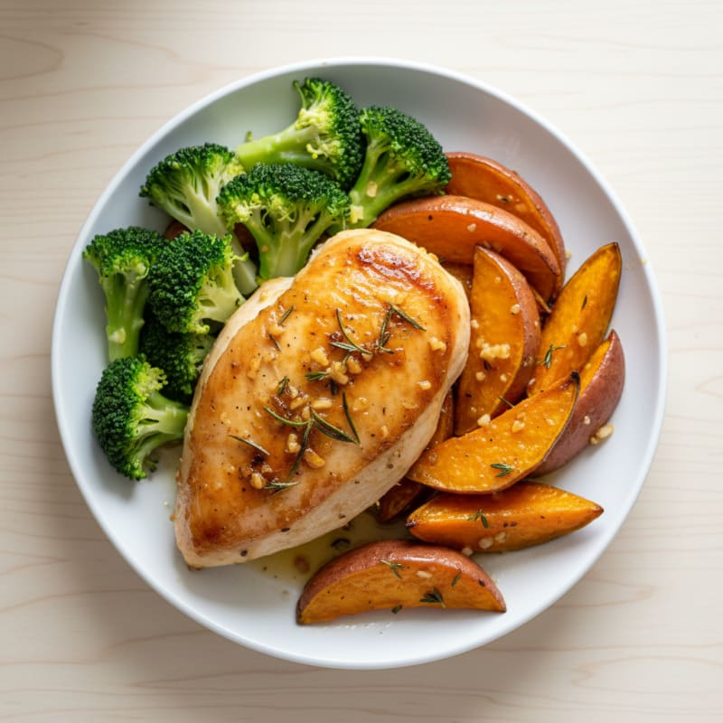 Garlic Herb Roasted Chicken