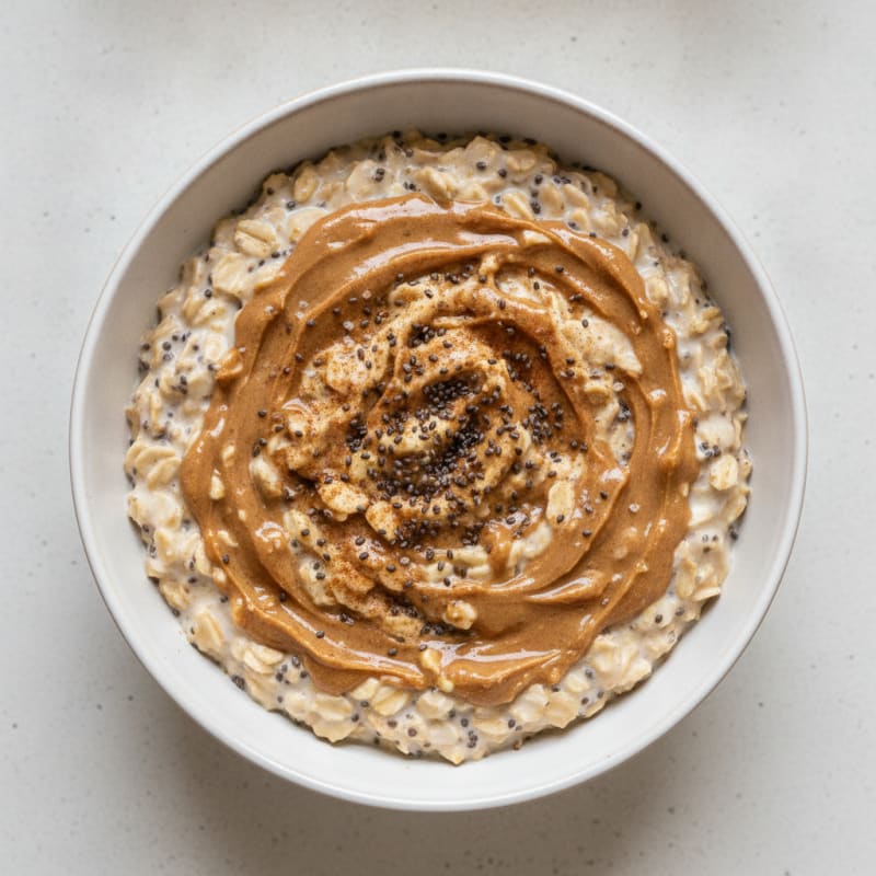 Peanut Butter Protein Overnight Oats