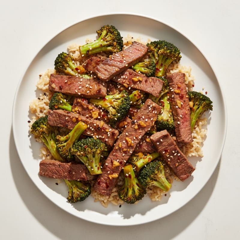 Tender Sesame Beef and Broccoli Stir-Fry