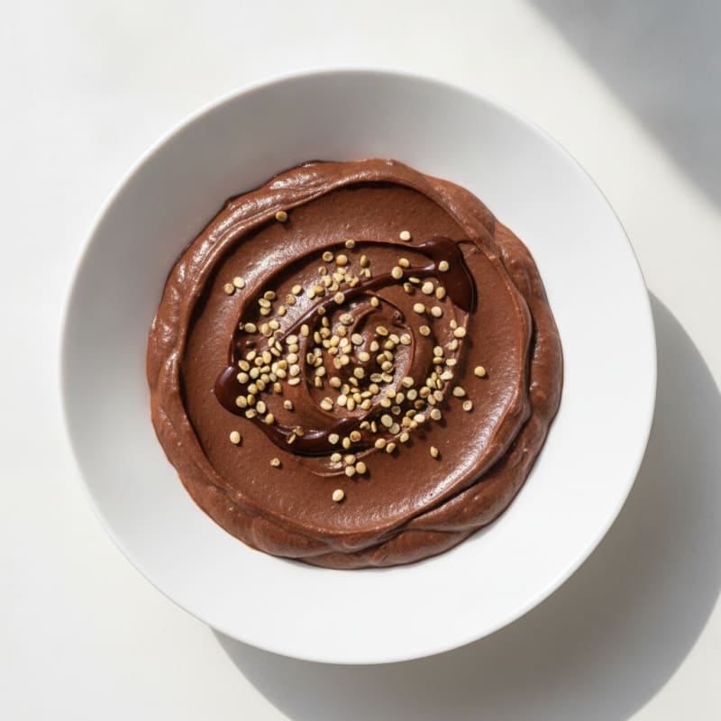 Silky Tofu Chocolate Protein Pudding